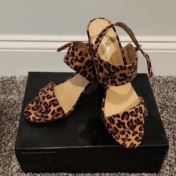 CL by Laundry Shoes - Leopard Print Womans Heels